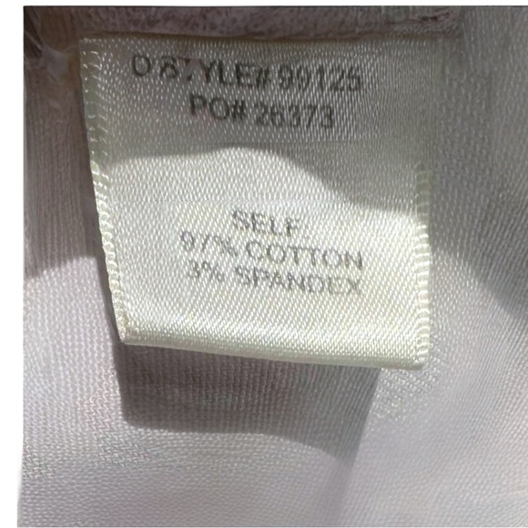 Skies are Blue Floral Cotton Twill Short Dress Puff Sleeves Retro - Picture 8 of 9